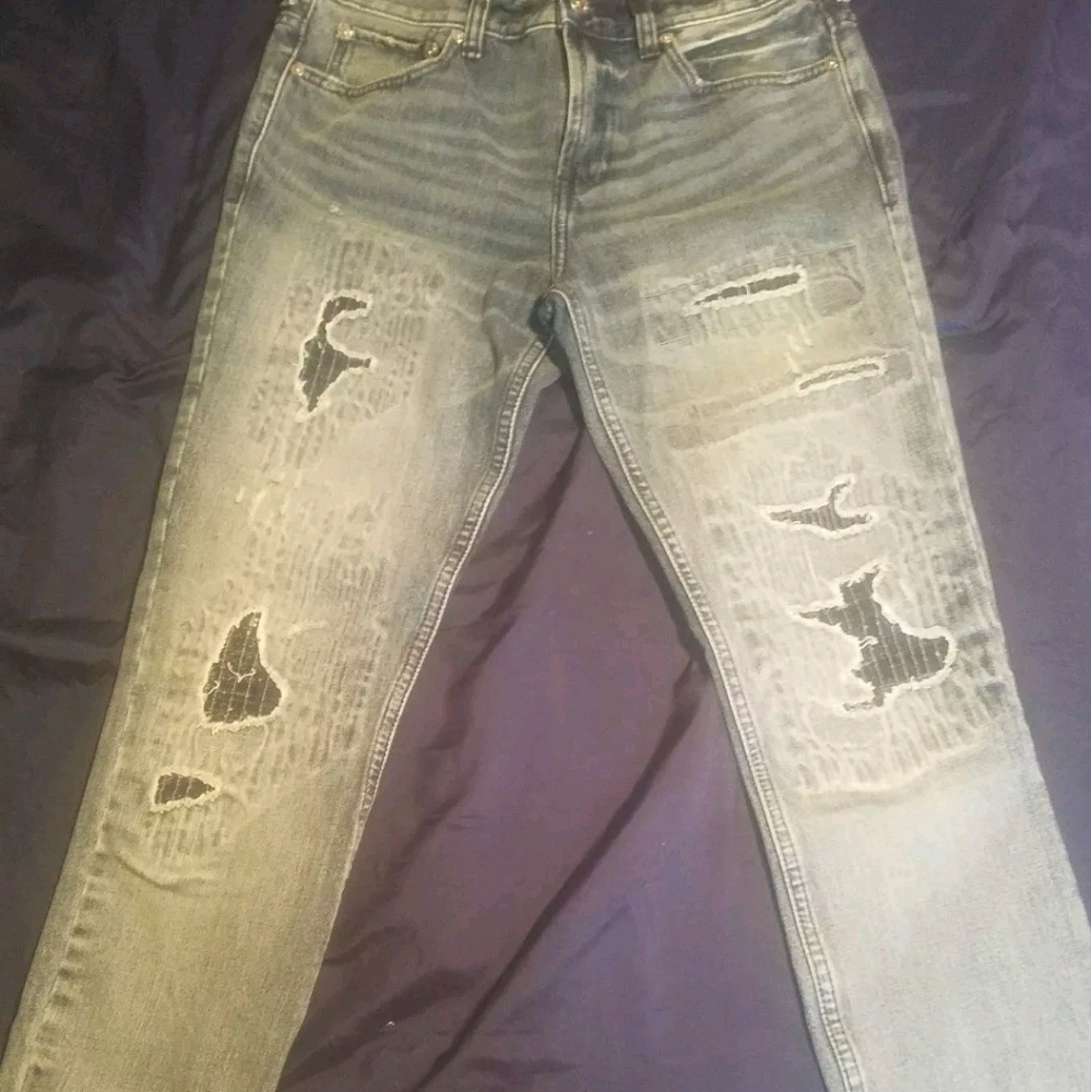 Pacsun size 30 by 30 distressed jeans very nice
